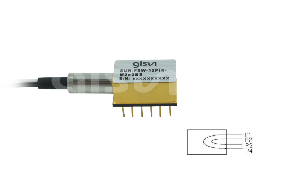 12Pin Mini single-ended Optical Switch